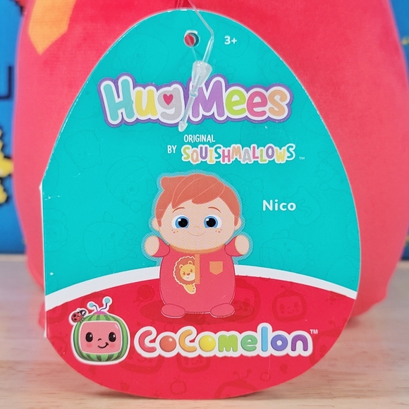 Squishmallow Cocomelon Nico 8" UltraSoft Stuffed Hugmee Toy Plush NWT - Picture 5 of 7